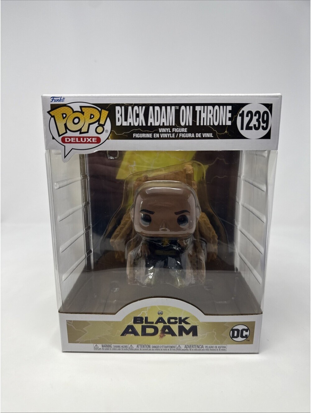 Funko Pop Black Adam on Throne 12 inch 1239
